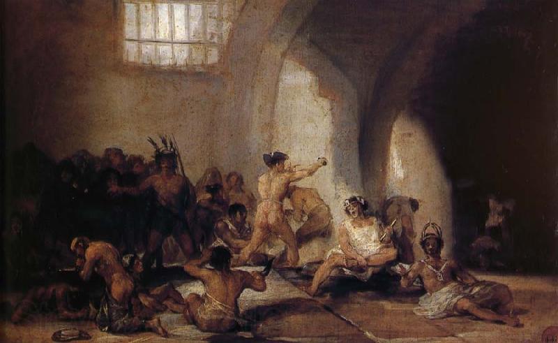 Francisco Goya The Madhouse France oil painting art